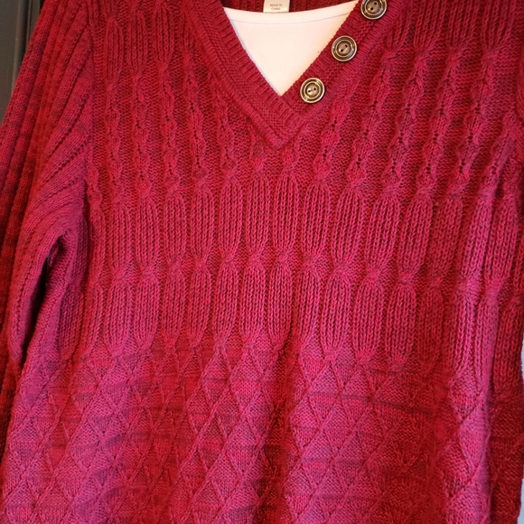 💋Christopher & Banks Large Causal Sweater. - Picture 2 of 6